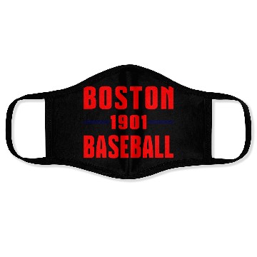 Discover Boston Baseball Classic Face Masks