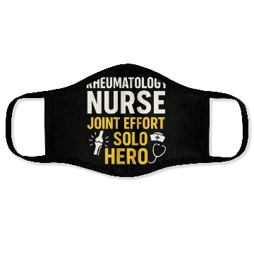 Discover Rheumatology Nurse Funny Face Masks