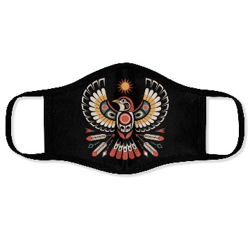 Discover Sparrow Indigenous Indian Tribal Art Native Face Masks