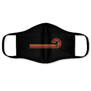 Discover Retro Style Skateboarder Face Masks