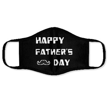 Discover Happy father's day gift idea Face Masks