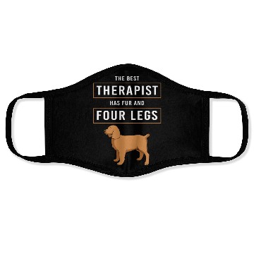 Discover Therapy Dog Therapist Doggie School Face Masks
