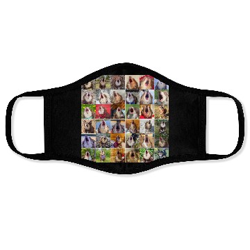 Discover Bark Collage Face Masks