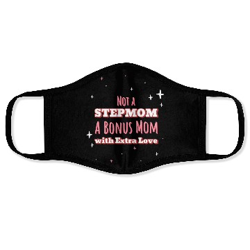 Discover Bonus Mom Face Masks | Stepmom Mother's Day Gift