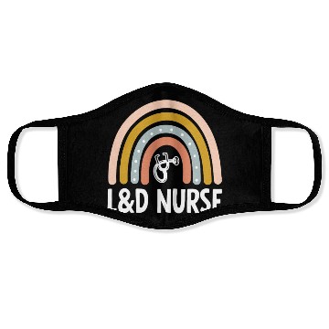 Discover L&D Nurse Labor and Delivery Nurse Pride Face Masks