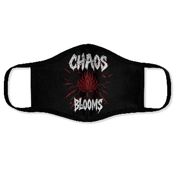 Discover Lotus Flame Spiritual Rock Face Masks