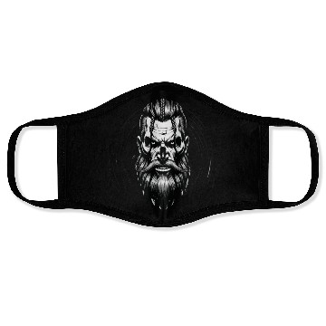 Discover Viking Warrior Man Odin Thor Norman Walhalla Face Masks