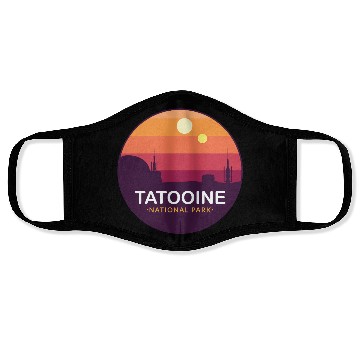 Discover Tatooine National Park Face Masks