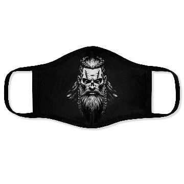 Discover Viking Warrior Man Odin Thor Norman Walhalla Face Masks