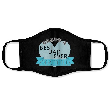 Discover Best Dad Ever Grade A Certified Face Masks