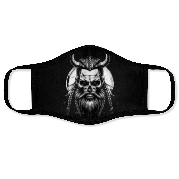 Discover Viking Warrior Man Odin Thor Norman Walhalla Face Masks