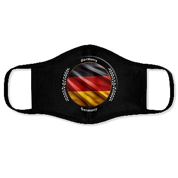 Discover Germany Face Masks