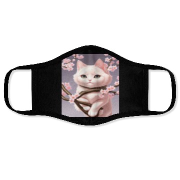 Discover Whimsy Blossom Cat Face Masks