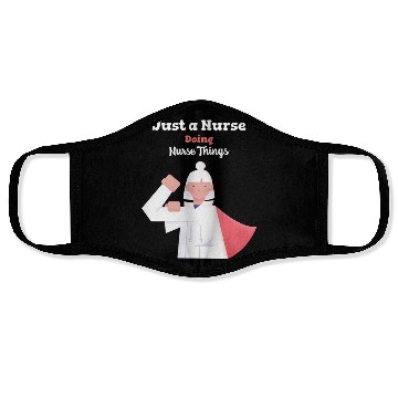 Discover Nurse Doing Nurse Things Face Masks