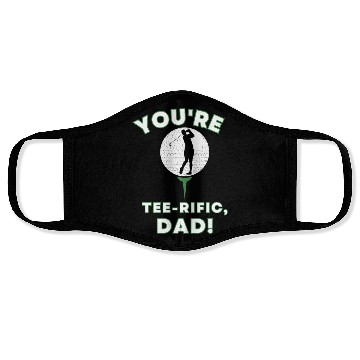 Discover Golf Face Masks-rific Funny Dad Gift for Father's day