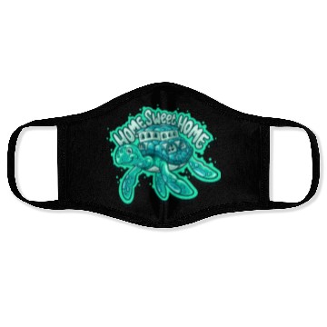 Discover Home Sweet Home Turtle – Cute Ocean Animal Face Masks