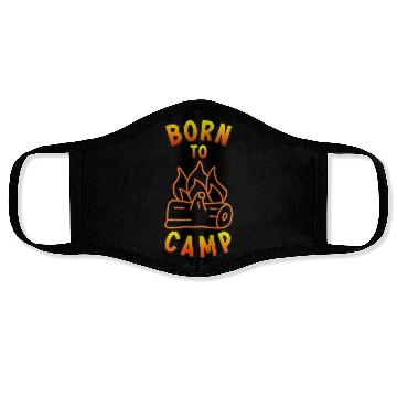 Discover Born to Camp  D83D DD25 Outdoor Adventure  D83C DFD Face Masks