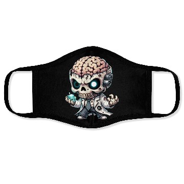 Discover Zombie Scientist – Undead Brain Lab Genius Face Masks