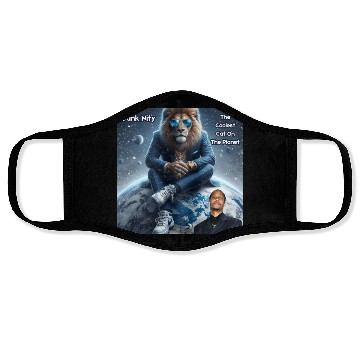 Discover Dank Nity - The Coolest Cat On The Planet Face Masks