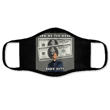 Discover Dank Nity - Show Me The Money Face Masks