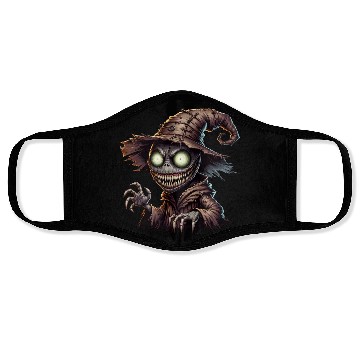 Discover Evil Scarecrow Witch – Creepy Halloween Horror Face Masks
