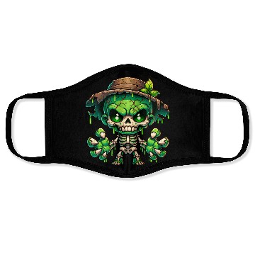 Discover Swamp Skeleton Mutant – Creepy Plant Monster Face Masks