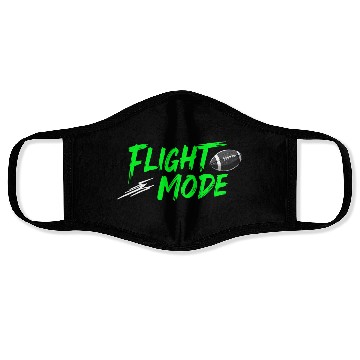 Discover Flight Mode - Football Power activated Face Masks