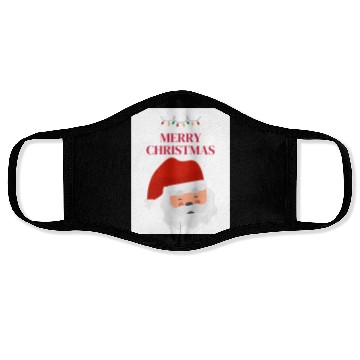 Discover Santa Claus merry Christmas design Face Masks