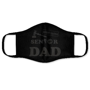 Discover dad graduation done class 2025 father senior dad Face Masks