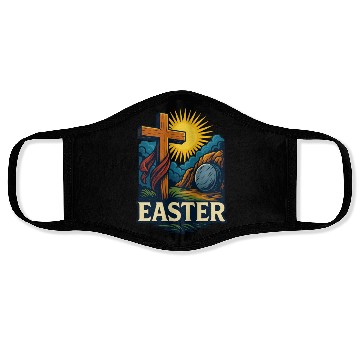 Discover Easter Resurrection Face Masks – Vintage Cross