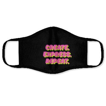 Discover Create. Express. Repeat. Creative Face Masks