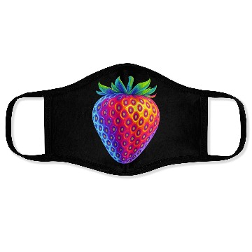 Discover Neon strawberry Face Masks
