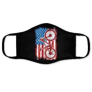 Discover 4th of July USA MTB Face Masks