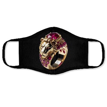 Discover Regal Lion Ruby Ring – Royal Gold Jewelry Design Face Masks