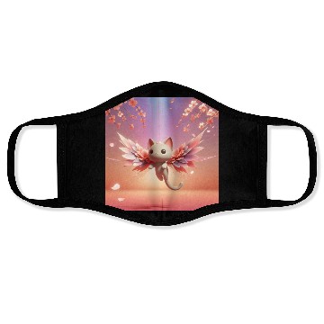 Discover Petal Flight Kitty Face Masks