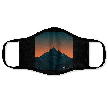 Discover Wanderlust Peaks Face Masks