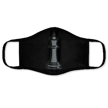 Discover Chess piece embroidered Face Masks