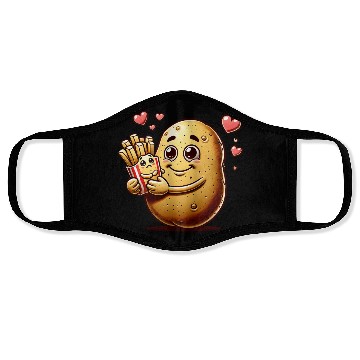 Discover Potato Loves Fries Face Masks