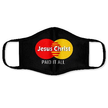 Discover Idea de diseño Jesus Christ Pago Todo Face Masks