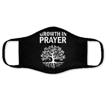 Discover Growth in Prayer - Spiritual Prayer Gift Idea Face Masks
