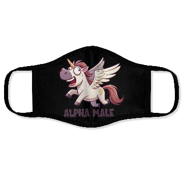 Discover Storm the Psycho Pegacorn Face Masks