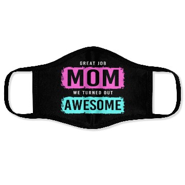 Discover Single Mom Mothers Day Solo Mommy Face Masks