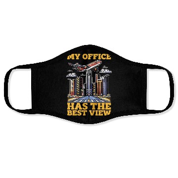 Discover Flight Instructor My Office Has Flight Lesson Face Masks