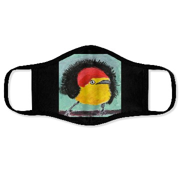 Discover Wire tailed Manakin Painting Face Masks