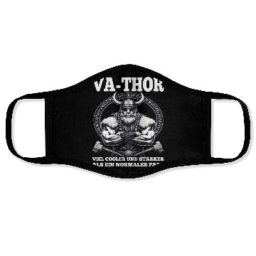 Discover Viking Warrior Man Odin Thor Norman Walhalla Face Masks