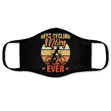 Discover Best Cycling Mom Ever Face Masks