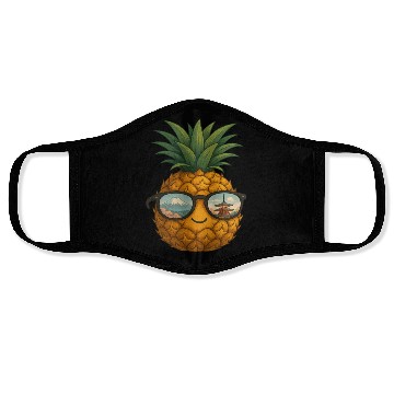 Discover Japan Pineapple Face Masks