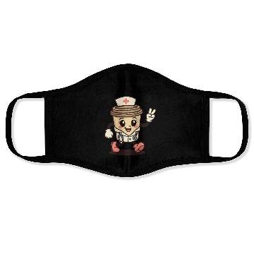 Discover Emergency Mode Active – Fueled by Coffee Face Masks