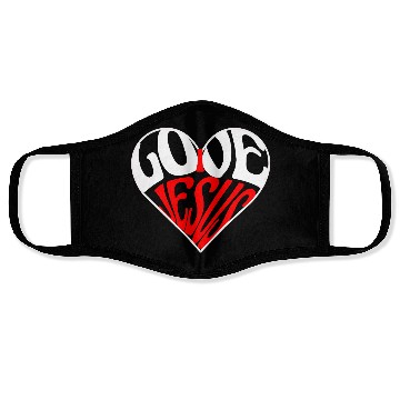 Discover I love Jesus Face Masks