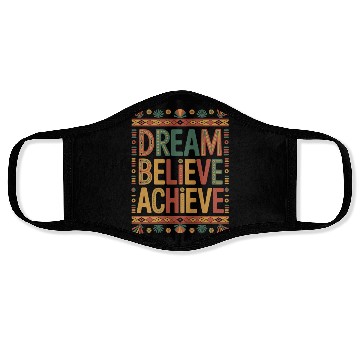 Discover Dream Believe Archive, Juneteenth Celebration Face Masks